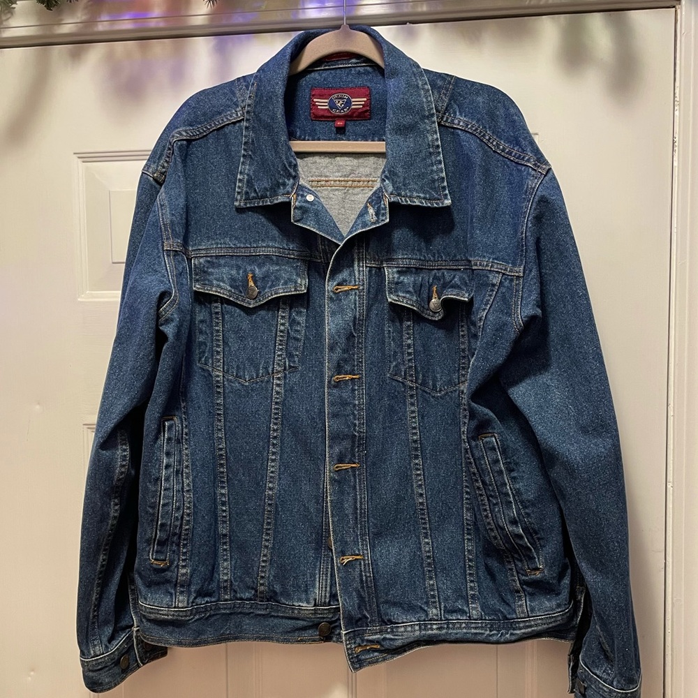 Men’s XL Vintage denim jacket